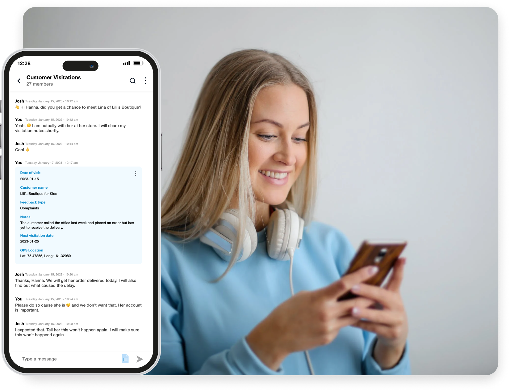 Chat Messaging Experience on Forms